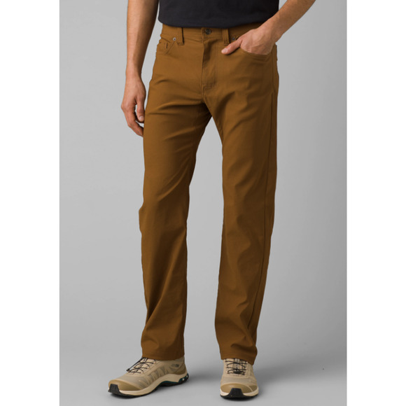 prAna Mens Brion Pant 28x32 Sepia Brown Slim Fit Stretch UPF Quick Dry NWT - Picture 1 of 11